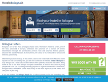 Tablet Screenshot of hotelsbologna.it